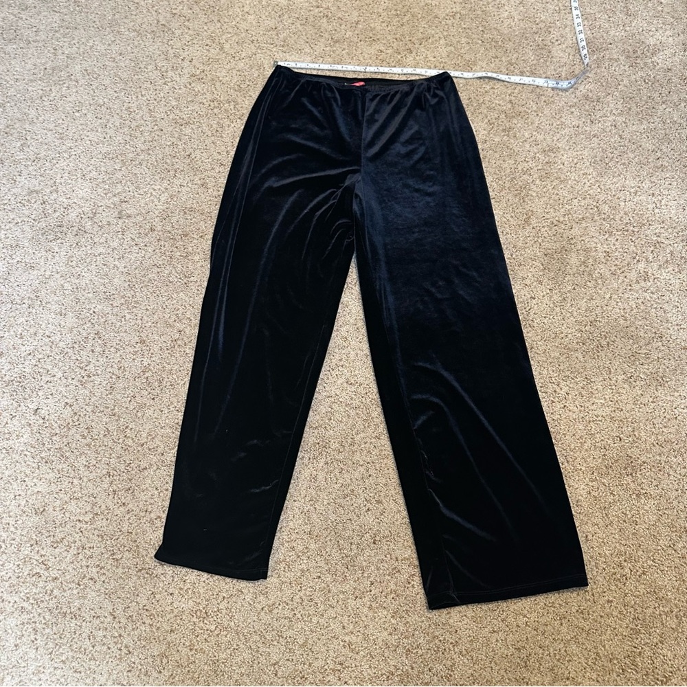 Sunny Leigh Black Velvet Pant